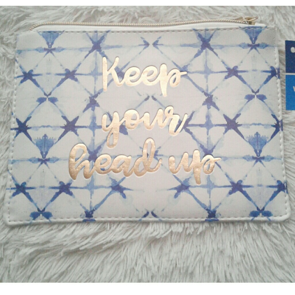 Keep Your Head Up Accessory Bag